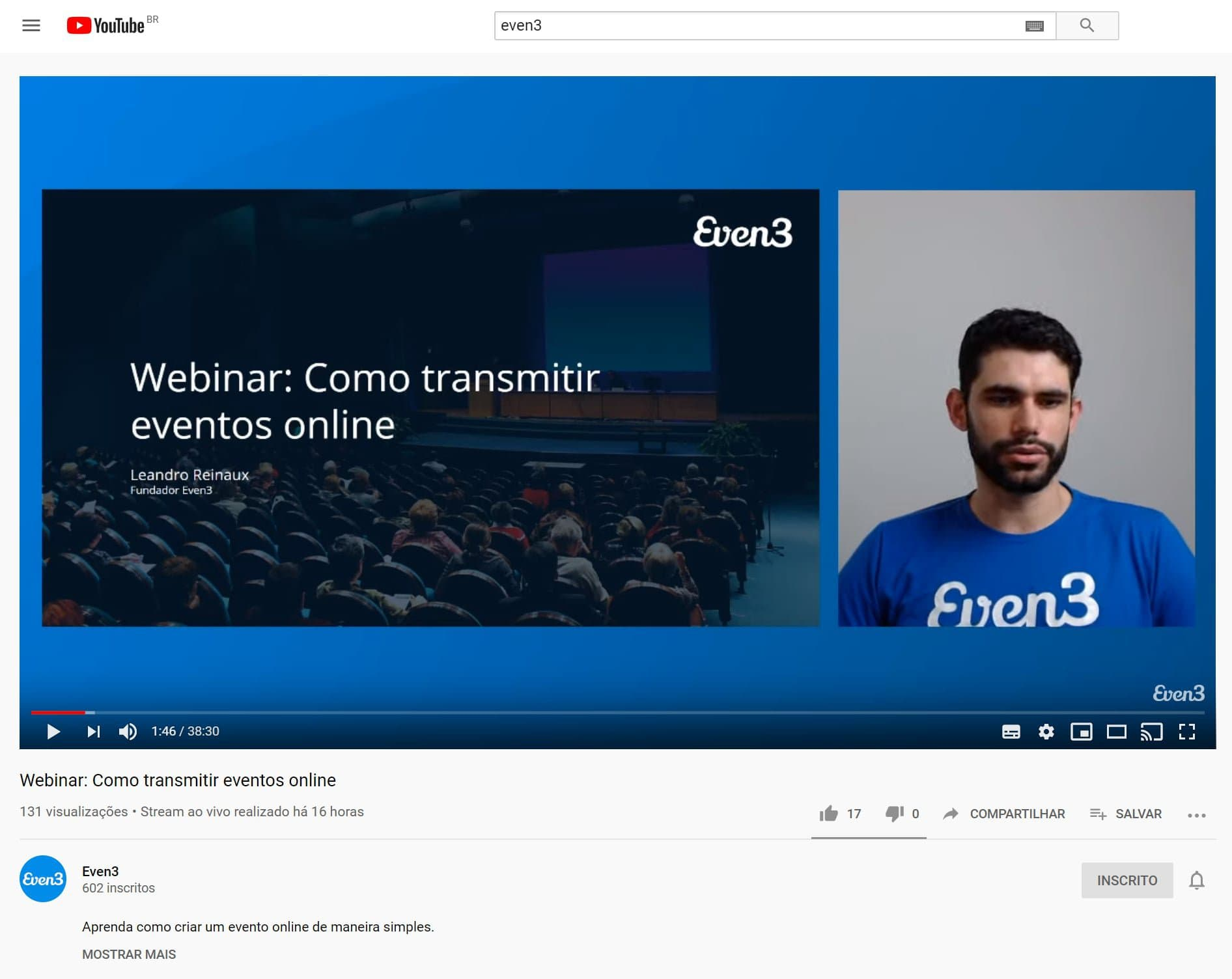 How to make an attractive layout for your lives on Youtube - Even3
