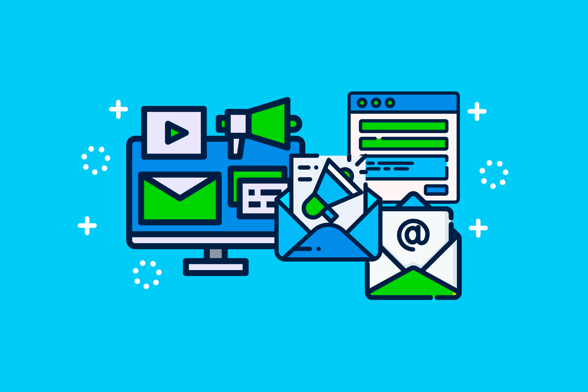 Email templates for events
