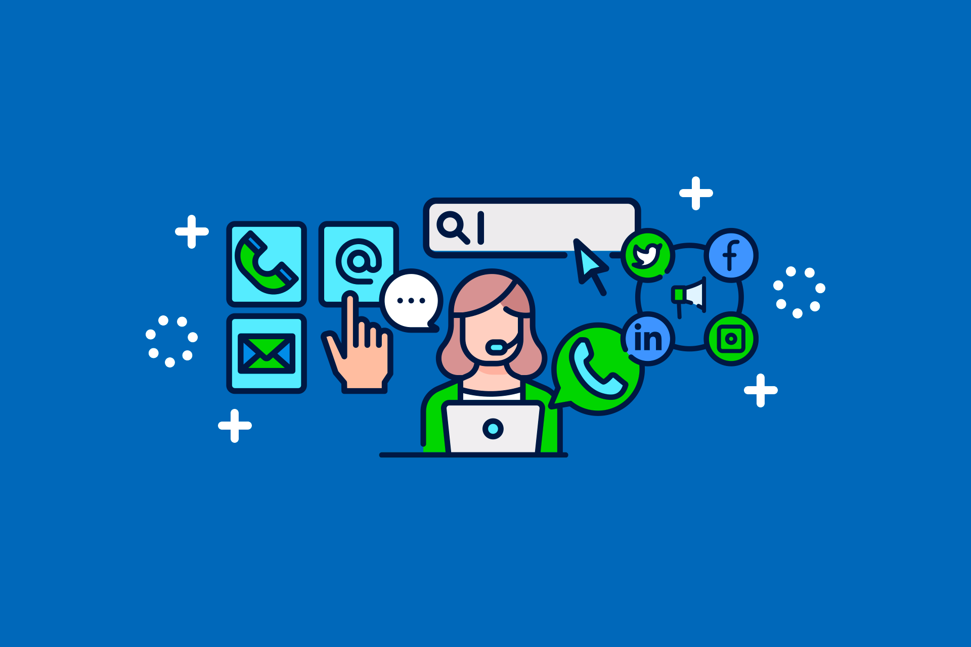 First contact with leads: featured image