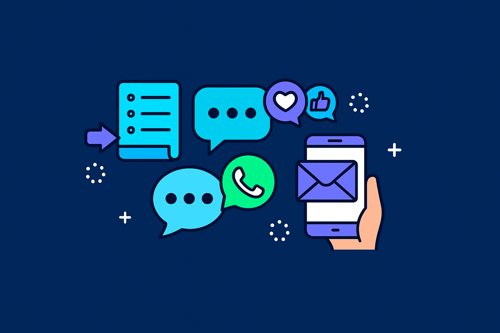 WhatsApp broadcast list for events featured image